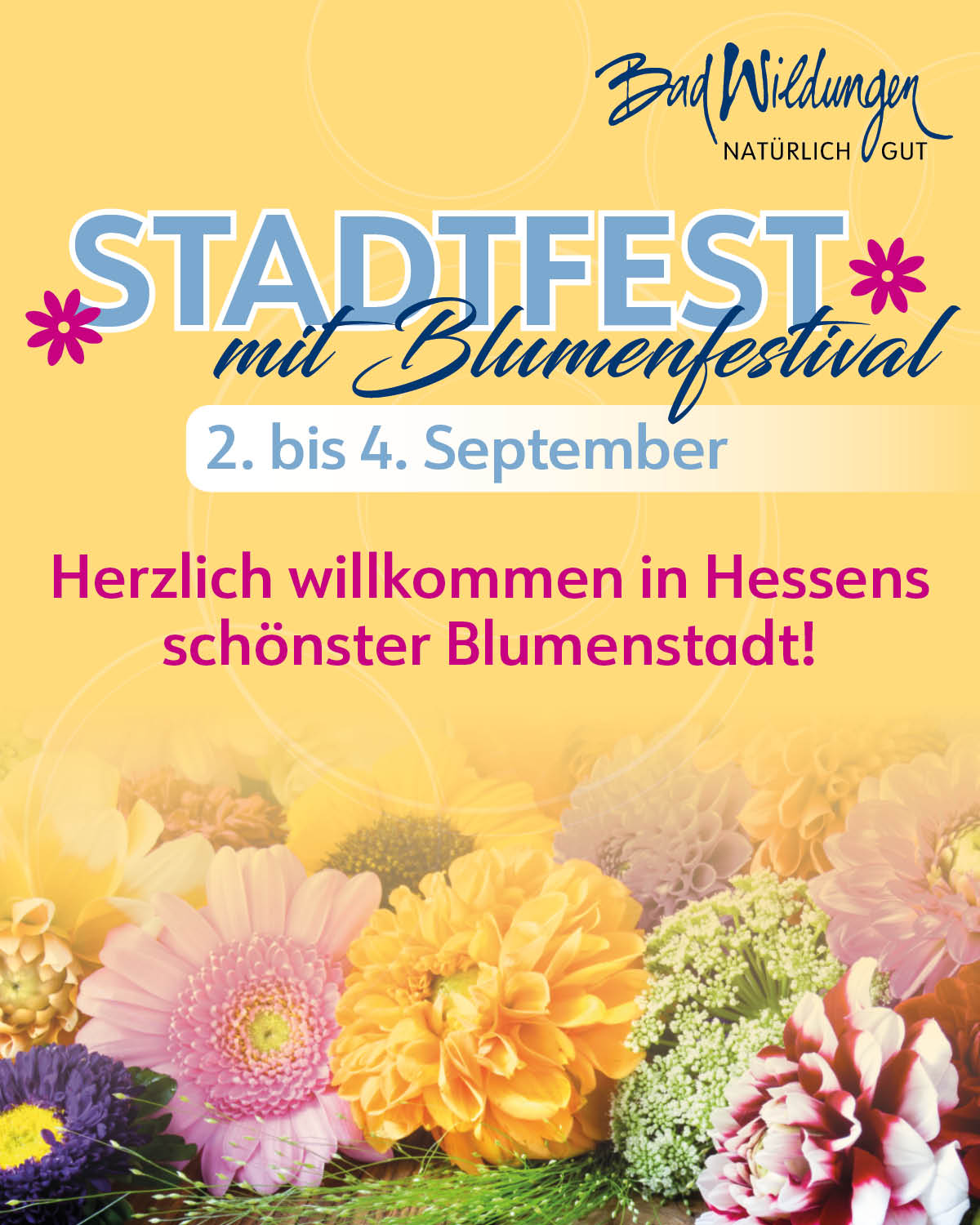 Bad Wildunger Stadtfest mit Blumenfestival